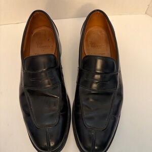Allen Edmonds Black GlasgowLeather Penny Loafers—-Made in the 🇺🇸
